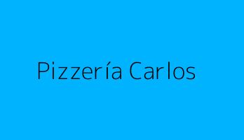 Pizzería Carlos